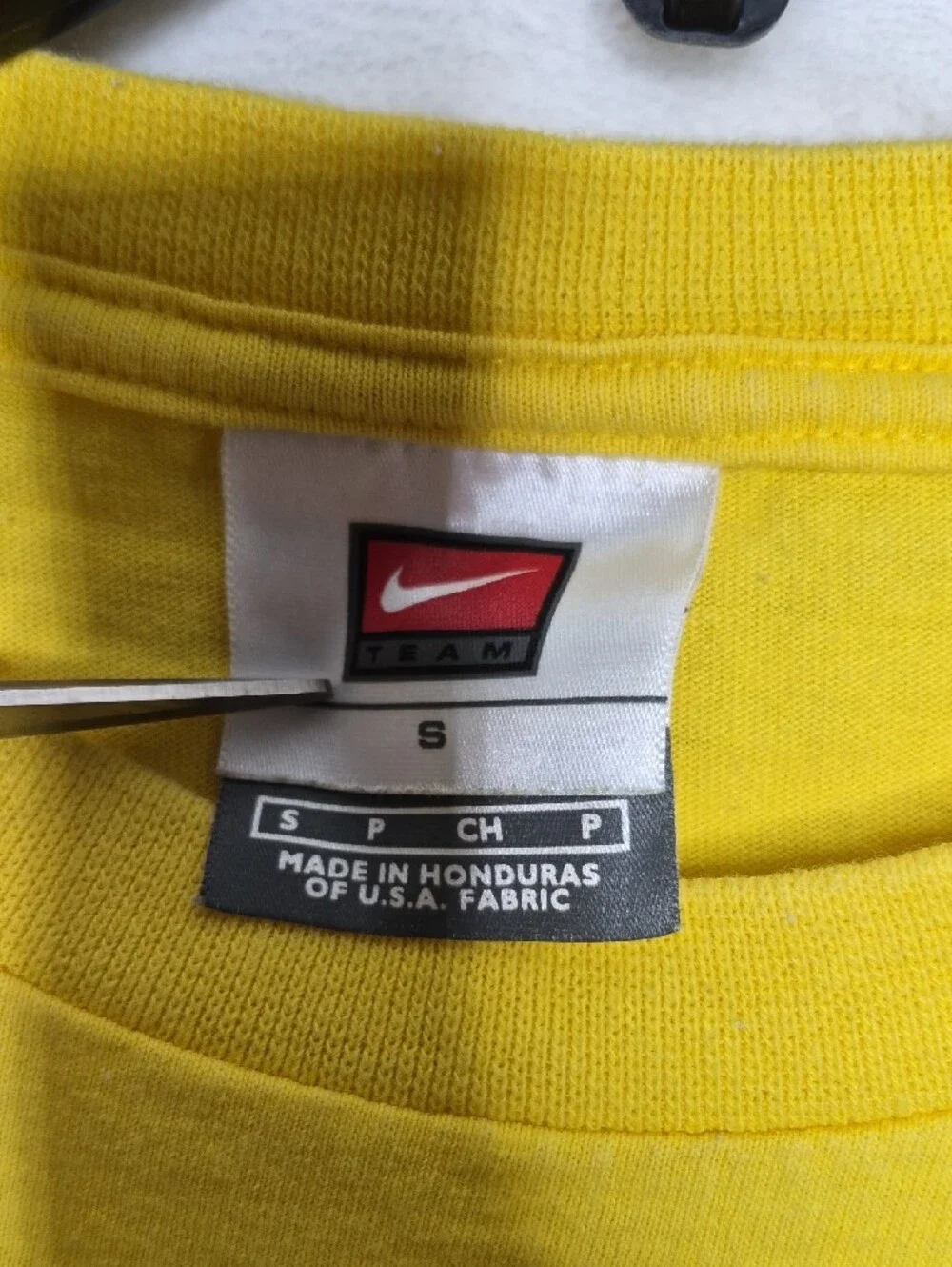 Nike Go Pre Steve Prefontaine Vintage Graphic T-Shirt Yellow Quote Small
